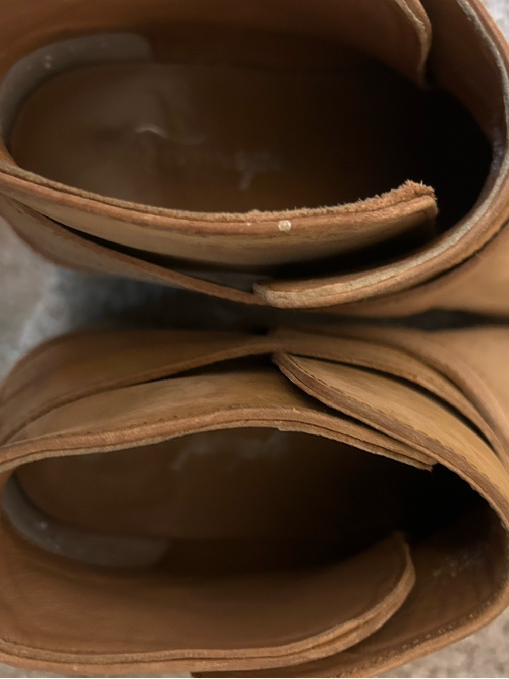 Free People Back Loop Tan Suede Leather Ankle Boots. Pointed Toe. Western. SZ 39 - Picture 8 of 9